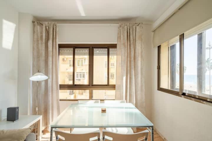 Apartamento Playa Victoria Cádiz Exterior foto